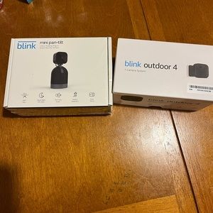 Blink mini pan-tilt indoor and outdoor 4 camera